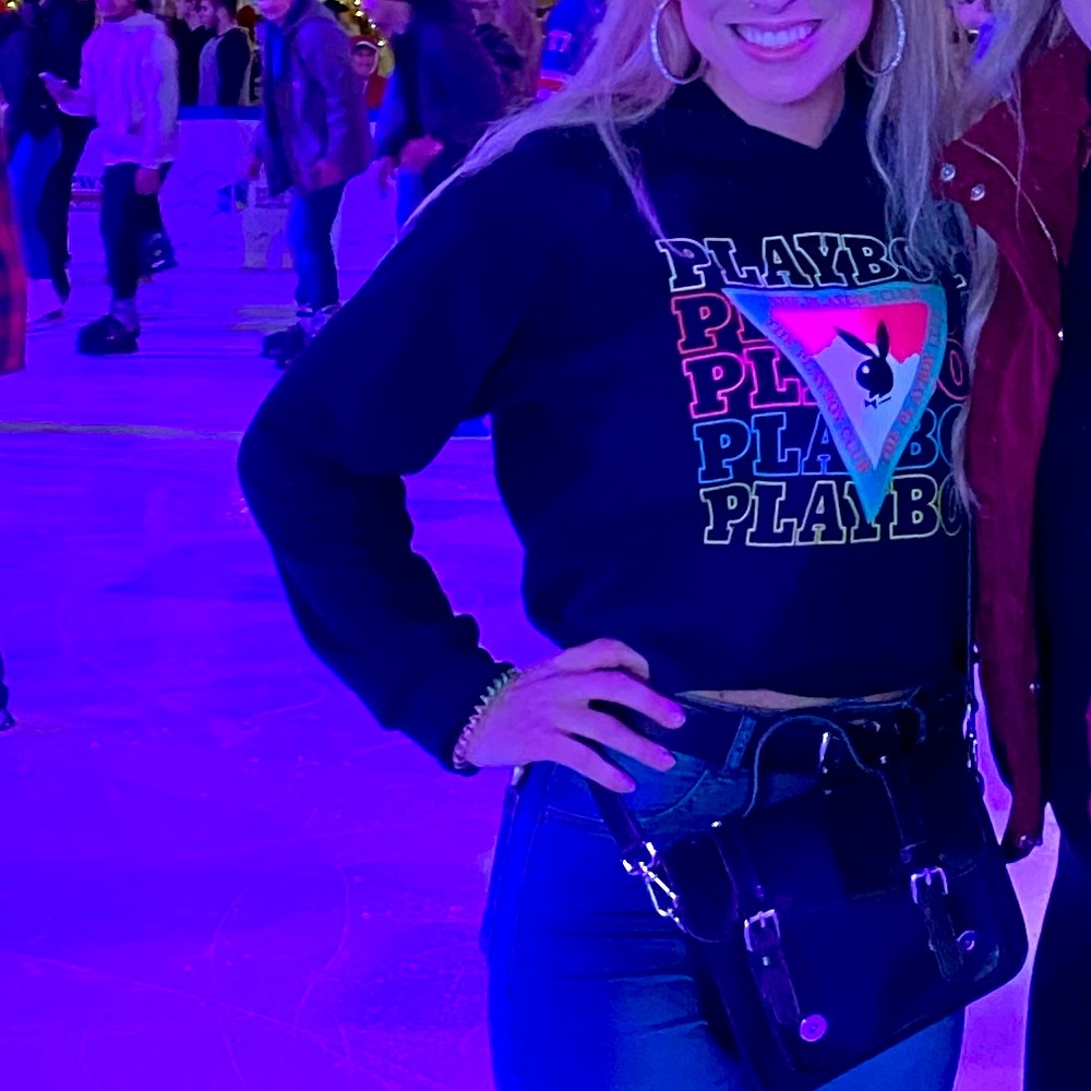 Playboy Crop Hoodie by Pacsun M - Picture 5 of 7